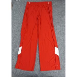 Russell Athletics 2xl Pants Track Red Colorblock Vtg Y2K Tear Away Basketball